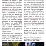 Article NR 37 : Ciné-concert " Trombines " : une belle soirée en transat