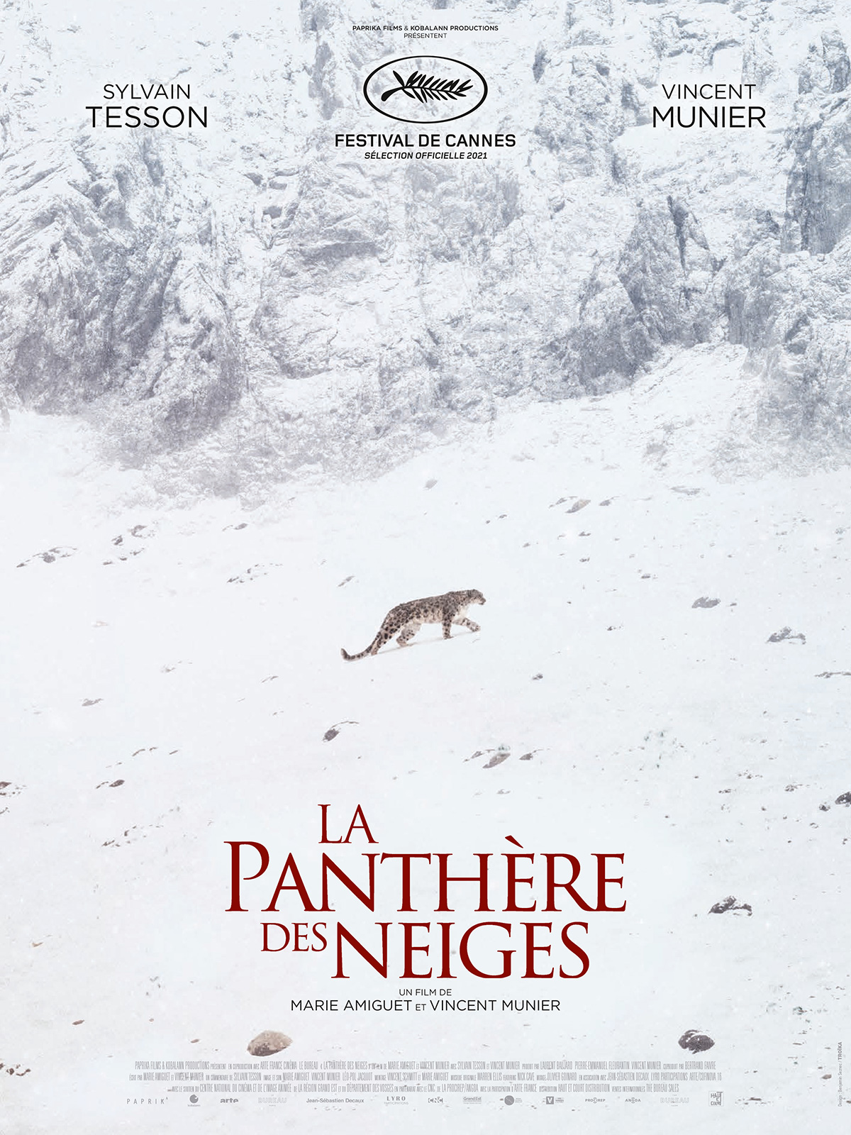 Affiche du film la panthère des neiges