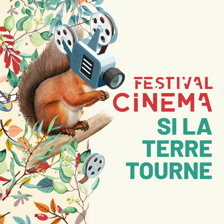 Visuel du Festival Cinéma "Si la Terre Tourne" organisé par les Tontons Filmeurs et la mairie de Reugny