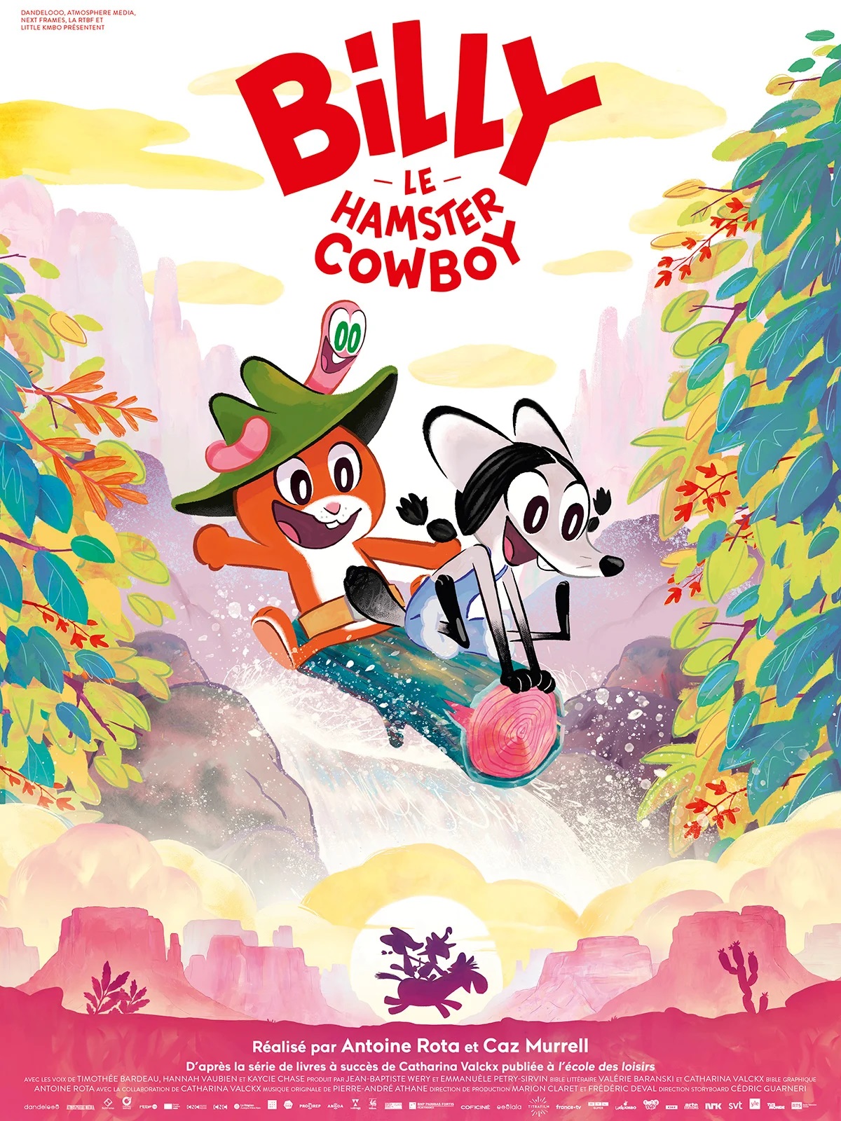 Affiche Film Billy, le Hamster cowboy